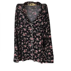 FLORA by Flora Nikrooz Ladies Long Sleeve Notch Collar PJ